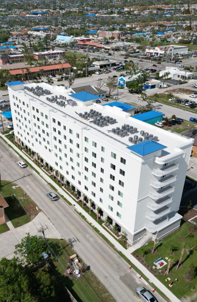 Multifamily residential building designed by Studio Diaz Architecture Florida
